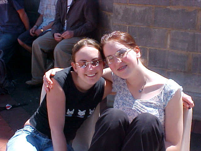 Nat and Nicole at LC