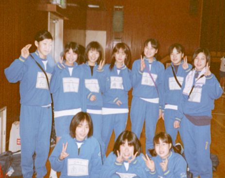 The Badminton club I went to in Japan