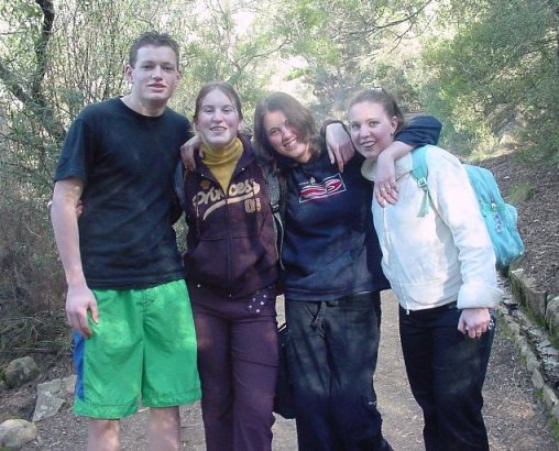 Jason, Nat, Sherroy and Lav at the Gorge