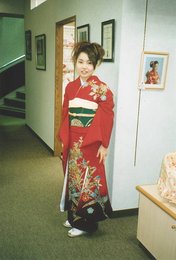 My Friend Keiko from Japan, we have been writing to each other for abuot five years or so.