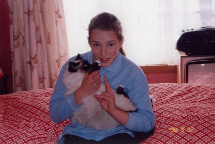 With Baby in grade six - love the school uniform
