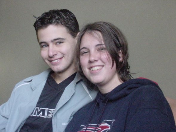 Travis and Sherroy when they were going out